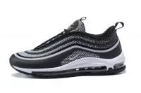 femmes nike air max 97 en promo gray black wave